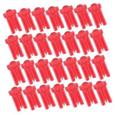 SHERCHPRY 100pcs Glue Adhesive Bottle Blocking Needles Nozzle Needles for Lash Extension Eyelash Extension Tool Pin for Eyelash Glue Portable