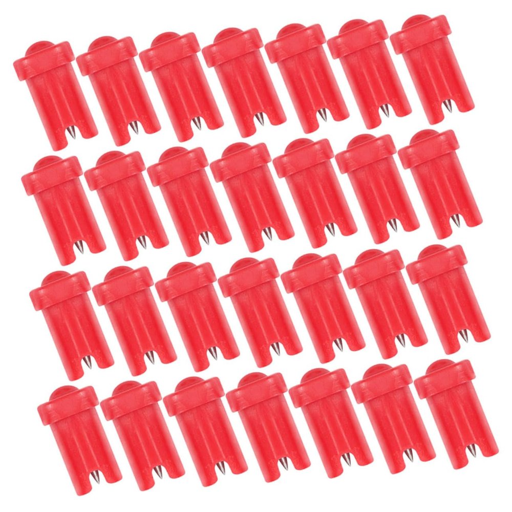 SHERCHPRY 100pcs Glue Adhesive Bottle Blocking Needles Nozzle Needles for Lash Extension Eyelash Extension Tool Pin for Eyelash Glue Portable