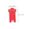 SHERCHPRY 100pcs Glue Adhesive Bottle Blocking Needles Nozzle Needles for Lash Extension Eyelash Extension Tool Pin for Eyelash Glue Portable view 2