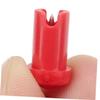 SHERCHPRY 100pcs Glue Adhesive Bottle Blocking Needles Nozzle Needles for Lash Extension Eyelash Extension Tool Pin for Eyelash Glue Portable view 3
