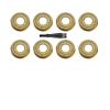 8 PCS Head Shaver Replacement BladesCompatible For SKULL SHAVERPitbull Carver PRO 4 Head Electric Razor Replacement Head(8 Pcs GOLD) view 1