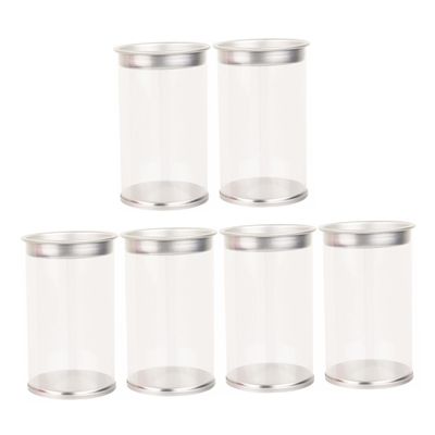 CALLARON Makeup Sponge Holder Box 6-Piece Travel Cosmetic Storage for Beauty Sponges Portable and Detachable Makeup Organizer for Women