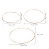IWOWHERO Diy Baroque Crown Base Vintage Style Headdress Base Iron Ancient Crown Frame for Hair Rack view 2