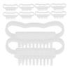 DEARMAMY 10pcs Nail Brush Brushes Nail Cleaning for Fingernails Hand Scrub Reusable Scrubber view 1