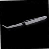 Beaupretty 3pcs Metal Nail Clip Tweezers for Nail Art Rhinestone Picker Tool Silver Professional Nippers for Home Salon Use Precision for Clipping and Decorating view 4