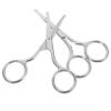 CALLARON Professional Eyebrow Trimming Scissors Set 2pcs Metal Nose Hair Scissors Compact for Travel for Women and Men view 1