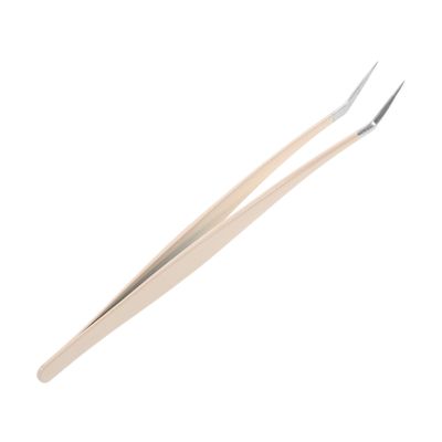 CALLARON Tech Tweezers for Lash Extensions Grade for Accurate Eyelash Handling for Professional Home Use