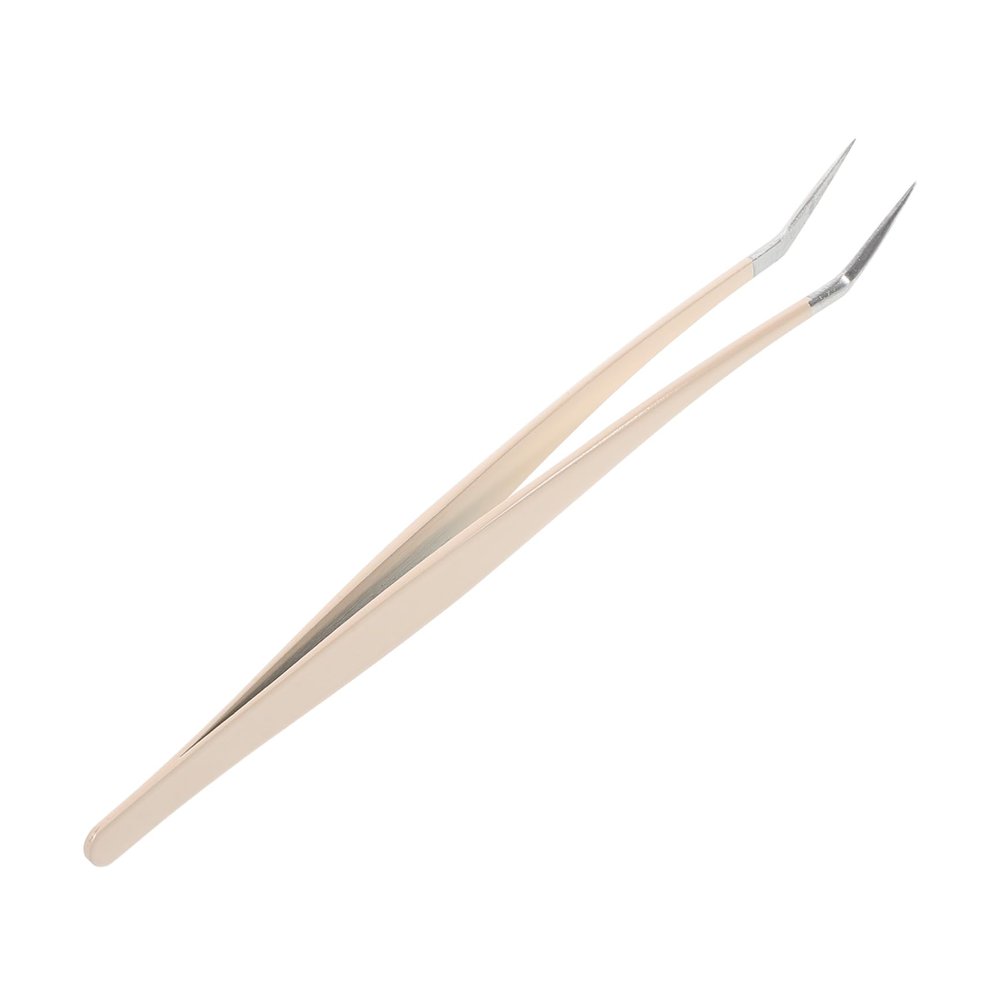 CALLARON Tech Tweezers for Lash Extensions Grade for Accurate Eyelash Handling for Professional Home Use