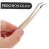 CALLARON Tech Tweezers for Lash Extensions Grade for Accurate Eyelash Handling for Professional Home Use view 3