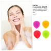 CALLARON 4pcs Silicone Face Brush Men Cleansing Scrubber Exfoliator Gentle Deep Cleaning for Skin Types view 2