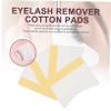 CTIRCHIU Eyelash Removal Cotton Sheets 400pcs Set Soft Lint-Free Pads for Eyelash Grafting and Makeup Removal for Beauty Salons and Home Use view 2