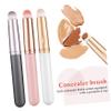 Ipetboom 3-in-1 Lip Eye Makeup Brush Set Concealer Blender Portable Cap Soft Synthetic Fiber Women's Makeup Kit view 3