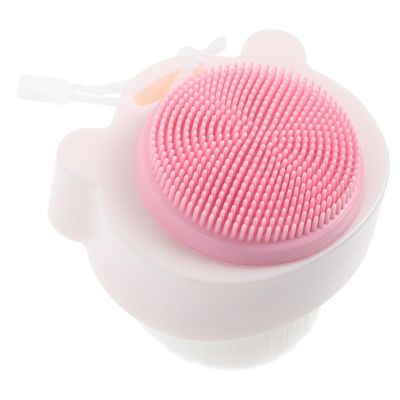 Beaupretty Soft Silicone Dual-Sided Face Scrubber Tool for Deep Cleansing Exfoliating and Blackhead Removal for Skin Types