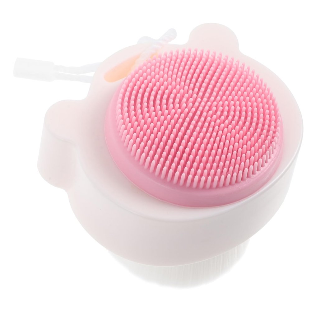 Beaupretty Soft Silicone Dual-Sided Face Scrubber Tool for Deep Cleansing Exfoliating and Blackhead Removal for Skin Types