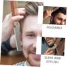 ARTSEWPLY 2pcs Beard Brush for Men Folding Mustache Comb Portable Beard Comb Styling Grooming Kit Stainless Steel for view 3