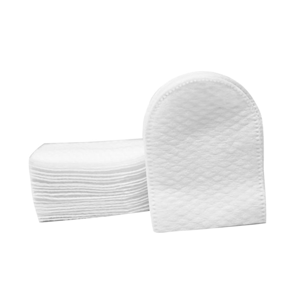 PartyKindom 240pcs Cotton Pads for Face Women Makeup Removal Facial Cleansing Wash Cloths Disposables Light Portable