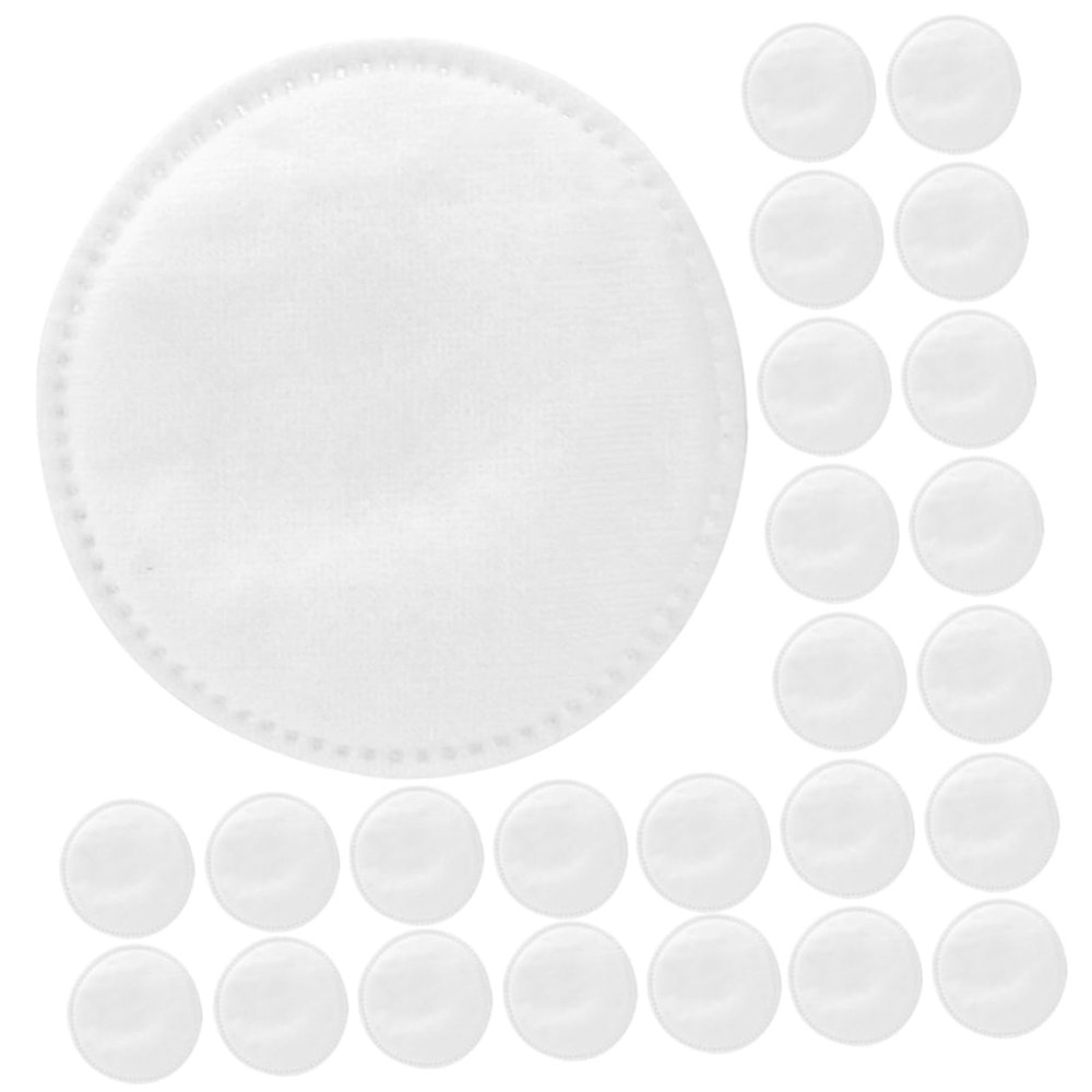 CALLARON 100pcs Round Makeup Remover Pads Soft Non-Woven Facial Cleansing Discs for Daily Use for Sensitive Skin and Travel Safe and Chemical