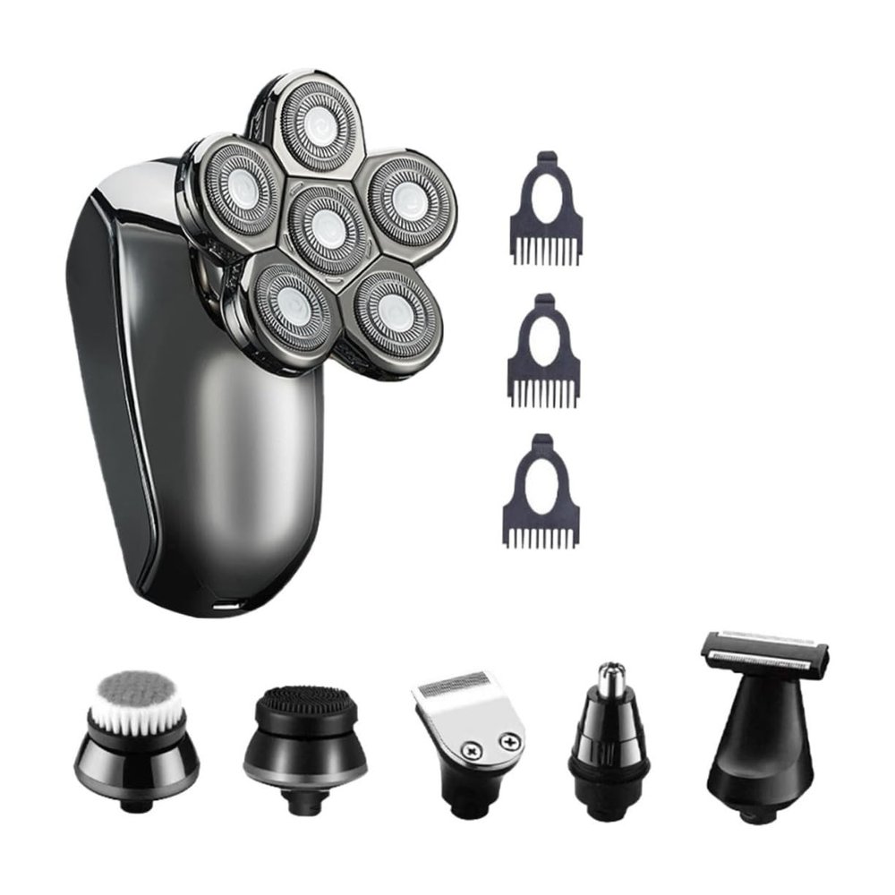 CALLARON 1set Quality Material Electric Shaver Trimmer for Men Water Washable Easy to Carry Practical Safe