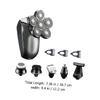 CALLARON 1set Quality Material Electric Shaver Trimmer for Men Water Washable Easy to Carry Practical Safe view 2