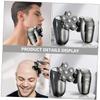 CALLARON 1set Quality Material Electric Shaver Trimmer for Men Water Washable Easy to Carry Practical Safe view 3