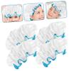 LIFKOME 4pcs Bath Caps Reusable Elastic Shower Hats for Hair Soft Double Design for Home Use for Bathing Makeup and Sleeping view 3