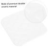 LIFKOME Palettes Makeup Spatula Nail Women Polish Pallets Matte Make up Palette Make up Mixing Palette Salon Makeup Palettes Cosmetic Palettes Makeup Tool Ceramics White view 2