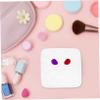 LIFKOME Palettes Makeup Spatula Nail Women Polish Pallets Matte Make up Palette Make up Mixing Palette Salon Makeup Palettes Cosmetic Palettes Makeup Tool Ceramics White view 3