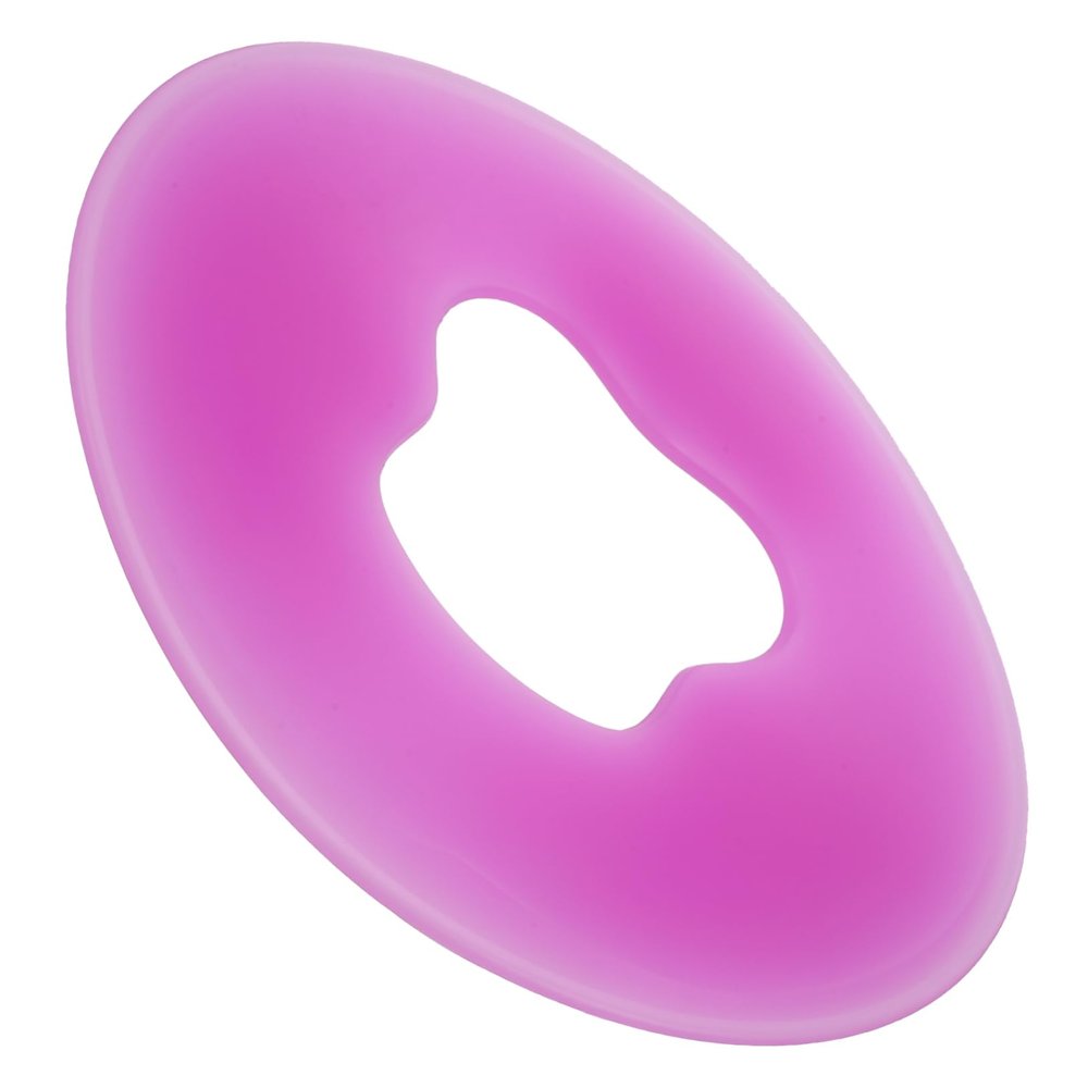 Garneck Silicone Pillow for Face Shaped Hole for Spa Beauty Salon Gel for Relaxation