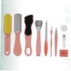 Stainless Steel Foot File Pedicure Tool Set 10 Piece for Calluses view 4