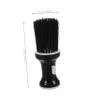 Barber Hair Duster for Men - Neck Cleaning Brush with Soft Bristles, Portable Grooming Tool for Beard and Face view 2