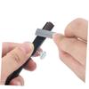 VICASKY 4pcs Single Hole Pencil Sharpener Aluminium Alloy Eyebrow Pencil Sharpening Tool Dual Shaped Slots Compact Design for Makeup Enthusiasts Go Use view 3
