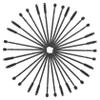 VICASKY 100pcs Disposable Eyelash Wands Eyebrow Brush Portable Lash Extension Brush for Women Includes Pineapple -shaped for Makeup Travel Daily Use view 1