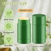 24 Pack 40ml/1.3oz Empty Deodorant Containers Twist-Up Refillable Deodorant Tubes Plastic Deodorant Bottles Bottom-fill Lip Balm Tubes For DIY Homemade Deodorant Aromatherapy Balm (green) view 3