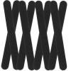 VICASKY 100pcs Chic and Stylish Black Sand Nail File Reusable Nail Filing Tools and Manicure view 1