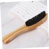 LIFKOME 2-Pack Long Handle Beard Brush Set for Men Portable Bristle Styling and Grooming Tool for Facial Hair Care view 4