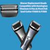 2 PACK BLACKShaver Replacement Foil Compatible with Remington TITANIUM-X Flex & Pivot Foil and Cutter F5800 & F7800,Shaver heads Fit for Remington F4900,F5800,F7800 view 3
