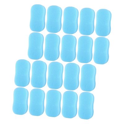CALLARON 20pcs Curl Sponges Men Hair Sponge Brush for Hair Barber Duster Barber Cleaning Supplies Soft Brush