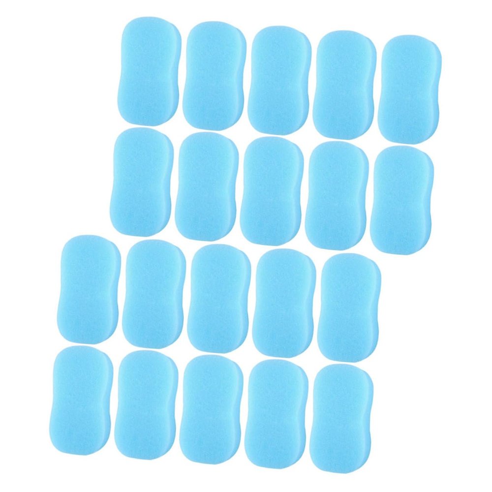 CALLARON 20pcs Curl Sponges Men Hair Sponge Brush for Hair Barber Duster Barber Cleaning Supplies Soft Brush