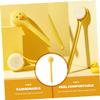 CALLARON Long Handle Shower Brush with Soft Bristles Back Scrubber for Bathing Comfortable Grip Convenient Hook Design for Tender Skin and Massage view 3