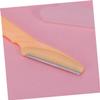 PartyKindom 30pcs Eyebrow Trimmer Eyebrow Razors Portable Shaper Makeup Tool Facial Razors Yellow view 4