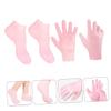 Beaupretty Remover Socks Gloves Set Moisturizing Gel Socks for Dry Cracked Feet Cheeky Glo Exfoliating Glove view 3