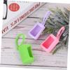CALLARON 6pcs Essential Oil Bottle Organizers Silicone Sleeves for Roller Bottles Protective Cover Case Carrying Straps view 2