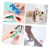 CALLARON 5pcs Multi-functional Nail Brush Set with Handle Grip for Easy Cleaning of Fingernails Kitchen and Bathroom Lightweight and Durable Bristles Bright Colors view 3
