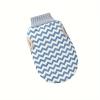 2-Pack exfoliating Gloves exfoliating Cloth Towel microdermabrasion exfoliating Gloves to Remove Excess Dead Skin Dirt (Green) view 1