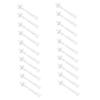 Healvian 30pcs Disposable Nose Wax Applicator Sticks Hair Removal Wax Rods No Pain User-friendly view 1
