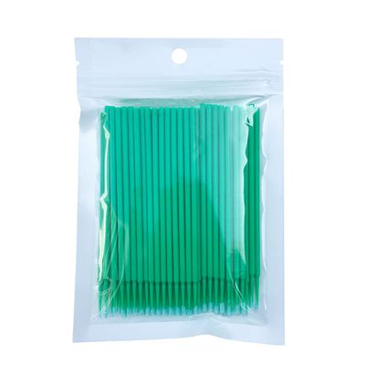OATIPHO 100pcs Eyelash Brush Disposable Micro Applicator Lint for Lash Extensions Nail Art Sanitary Makeup Tools