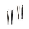 CALLARON 8pcs Stainless Steel Eyebrow Tweezers Eyebrow Shaping Tools Unique Design for Easy Hair Removal and Precision Trimming Compact for Travel view 4