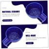 CALLARON 1pc Ceramic Shaving Bowl for Men and Practical Shaving Soap Container for Home Use Blue for Barber and Personal Grooming view 4