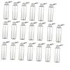 CALLARON 20Pcs Portable Travel Bottles Plastic Refillable Containers for Shampoo Conditioner Lotion Toiletries Compact Leakproof Mini Travel Bottle Kit view 1