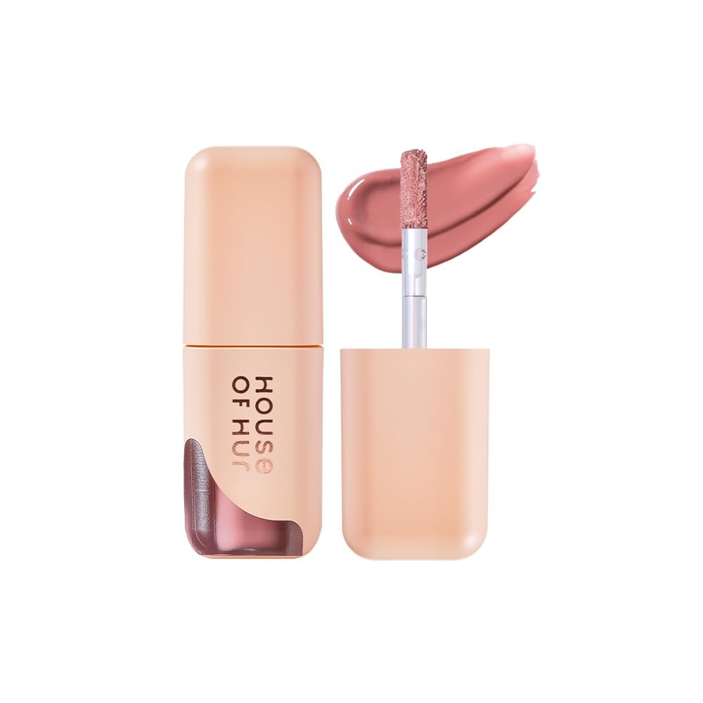House of Hur Glowy Ampoule Tint with Manuka Honey & Vitamins | Hydrating & Vibrant Lip Color (4 Colors) (Ginger)